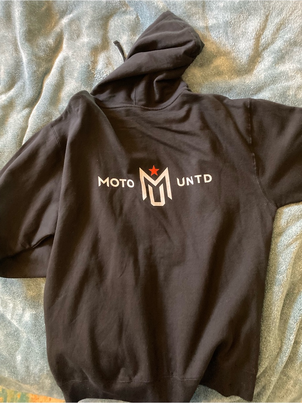 MOTO UNTD Black Logo Hoodie